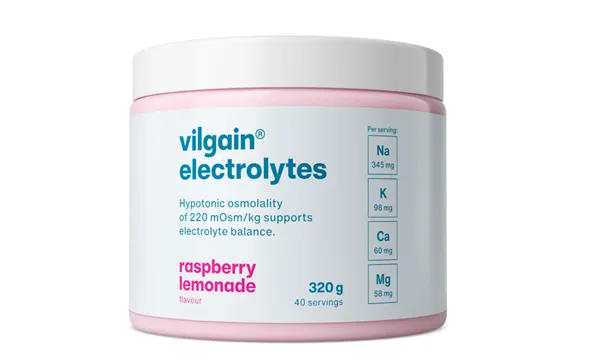 Vilgain Elektrolyty Malinová limonáda 320g