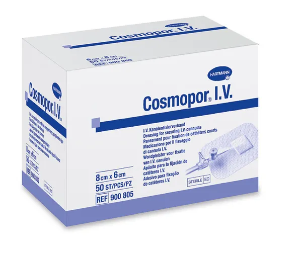 Cosmopor I.V. transparent  9 x 7 cm