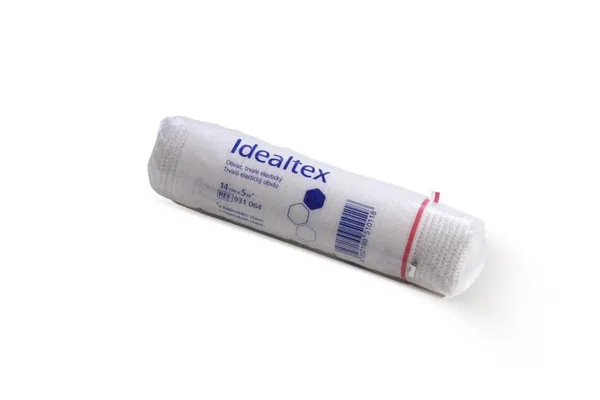 Idealtex, obinadlo elastické, dlouhotažné, 14 cm x 5 m