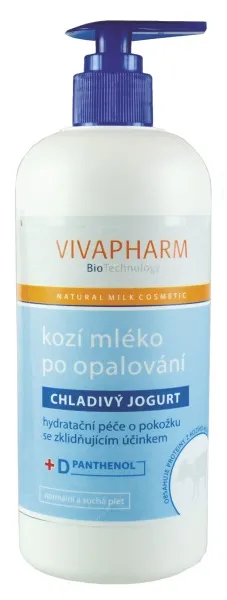Mléko po opalování s chladivým jogurtem VIVAPHARM 400ml