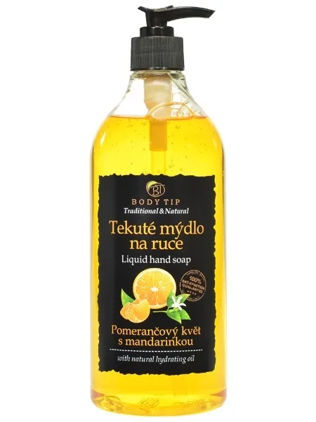 Tekuté mýdlo na ruce Pomerančový květ s mandarinkou Body Tip 750ml