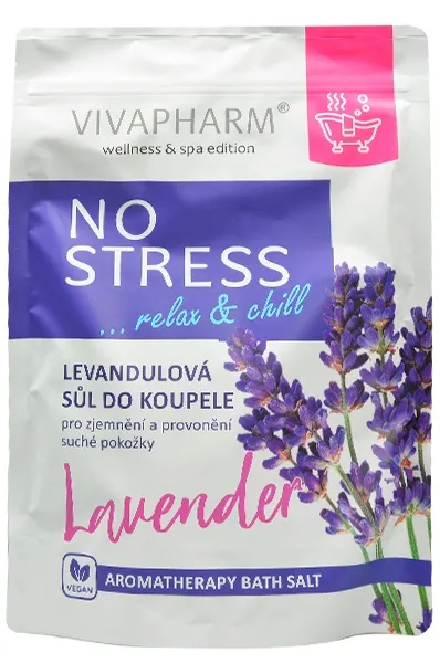 Vivapharm Sůl do koupele No stress 1000g