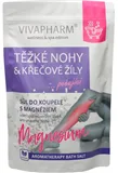 Vivapharm Sůl do koupele Těžké nohy a křečové žíly 1000g - doypack