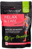 Vivapharm Sůl do koupele s hadím jedem Relax a Care 1000g