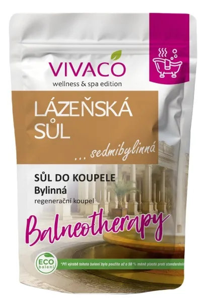 Sůl do koupele Lázeňská sůl 1kg