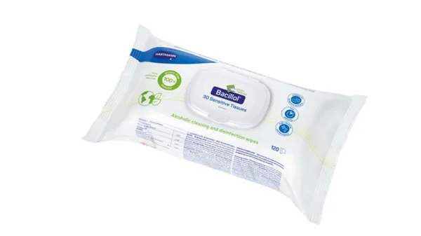 Bacillol 30 Sensitive Green Tissues 120ks