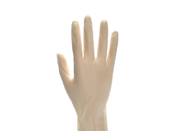 Rukavice vyšetřovací, latexové, vel. M, nepudrované, bílé