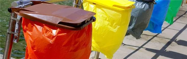 Pytel 40 mi, 30 l, červený, 50 x 60 cm, LDPE