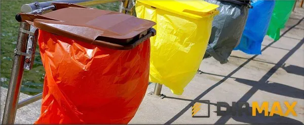 Pytel 80 mi, 120 l, žlutý, 70 x 110 cm                           