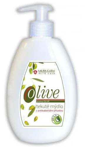 Tekuté mýdlo oliva s antibakteriální přísadou 500 ml