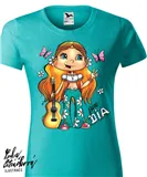 DIA triko Hippie vel. L, světlý tyrkys