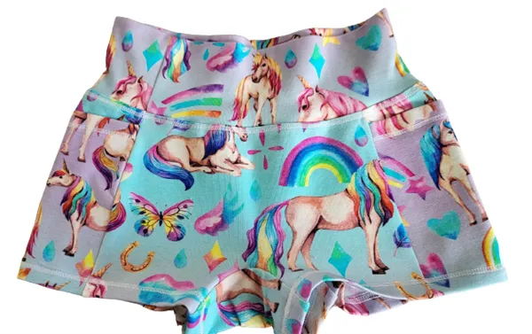 DIA kalhotky na pumpičku vel. 110/116, unicorn