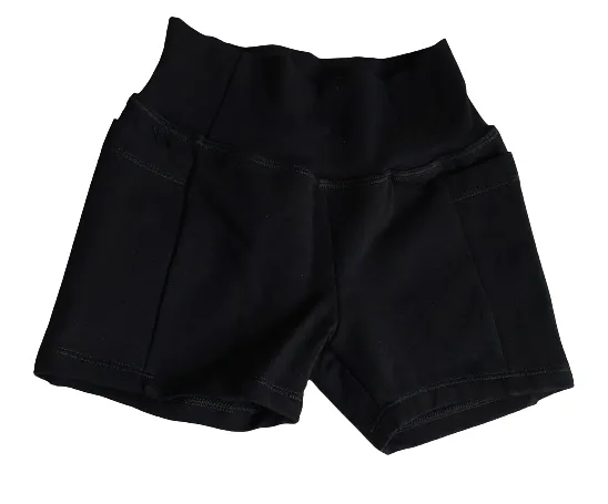DIA kraťasy na pumpičku černé Unisex 122/128