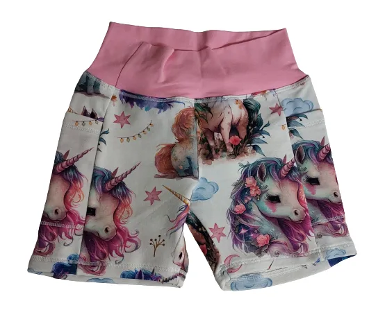 DIA dívčí kraťasy na pumpičku Unicorn 98/104