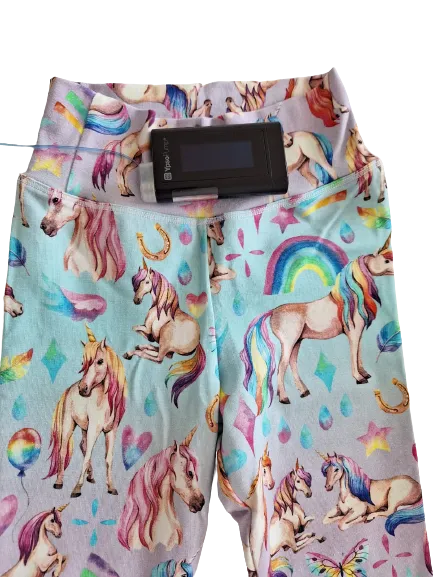DIA legíny dívčí na pumpičku Unicorn vel. 98
