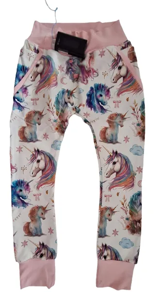 DIA tepláčky na pumpičku UNICORN vel. 128