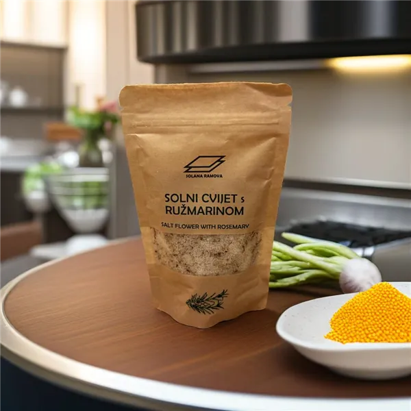 Květ soli se sušeným rozmarýnem, sáček 175 g