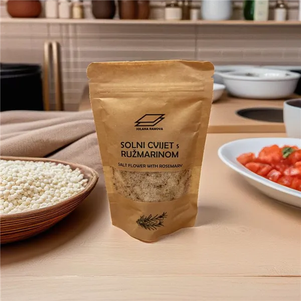 Květ soli se sušeným rozmarýnem, sáček 175 g