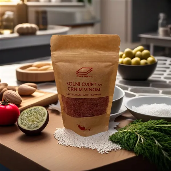 Květ soli s dalmatským červeným vínem, sáček 175 g