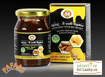 Skořice s včelím medem 160g