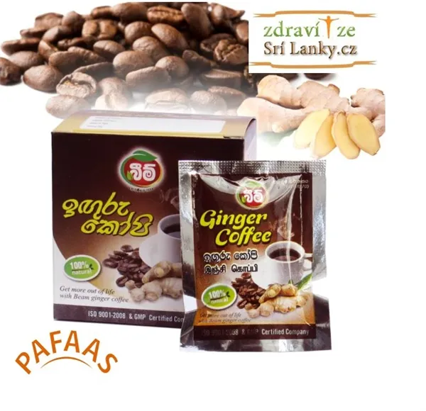 Ginger Coffee (zázvorová káva) - balení 10 x 2 g