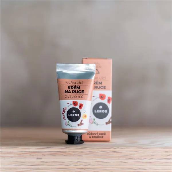 Leros Vyživující krém na ruce živel Oheň, 30ml