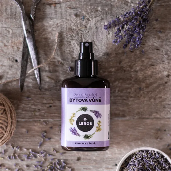 Leros Zklidňující bytová vůně Levandule & šalvěj 100ml