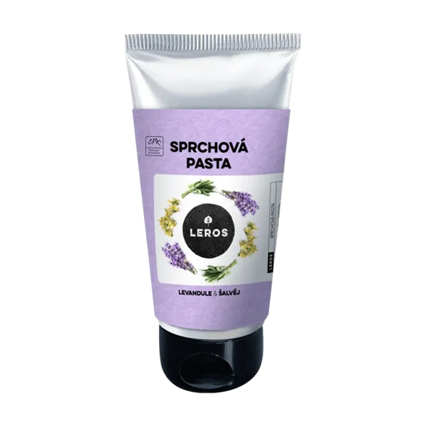 Leros Sprchová pasta Levandule & šalvěj 130ml