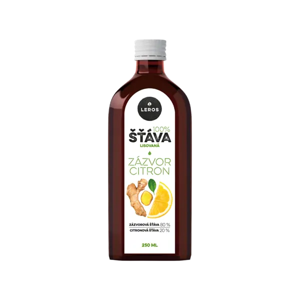 Leros Šťáva Zázvor & Citron 250ml