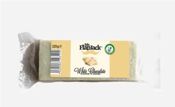 Mr Flapjack Flapjack bílá čokoláda, 120g