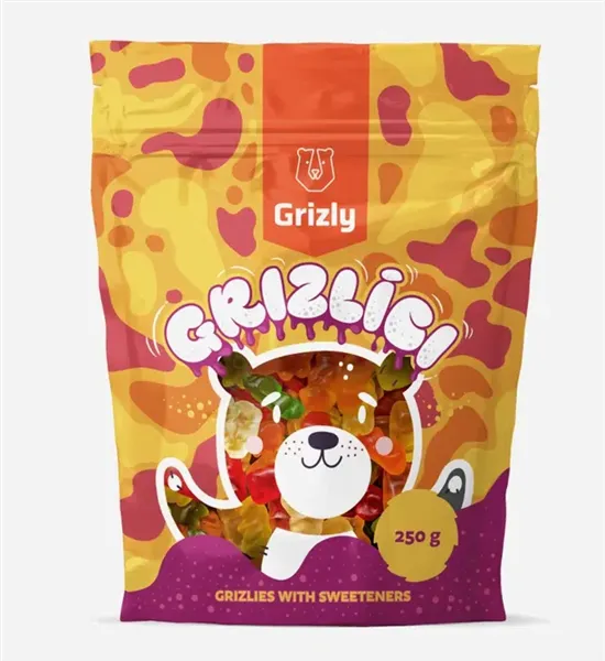 Grizly Grizlíci se stévií XXL, 250g