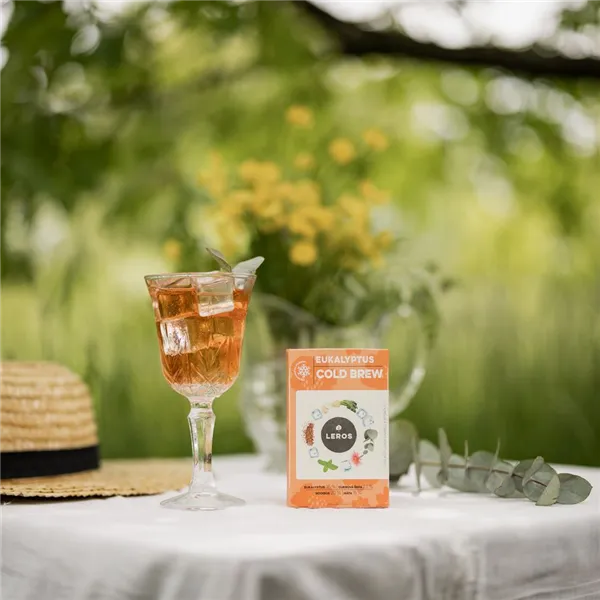 Leros Eukalyptus Cold brew 20ks, nálevových sáčků
