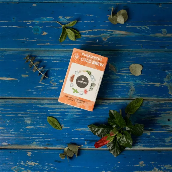 Leros Eukalyptus Cold brew 20ks, nálevových sáčků