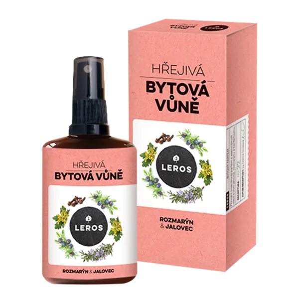 Leros Hřejivá bytová vůně rozmarýn a jalovec 100ml