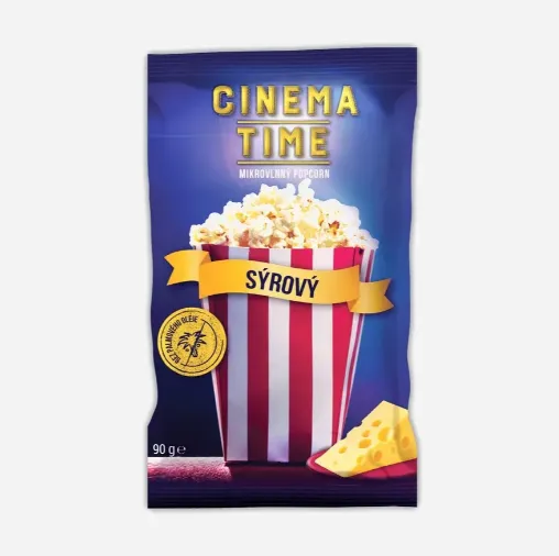 Cinema Time Mikrovlnný popcorn sýrový, 90g