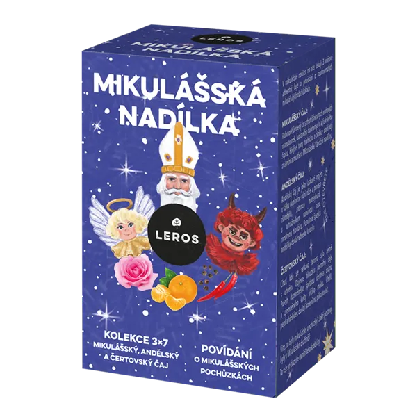 Leros Adventní čaj Mikulášská nadílka 21 sáčků 