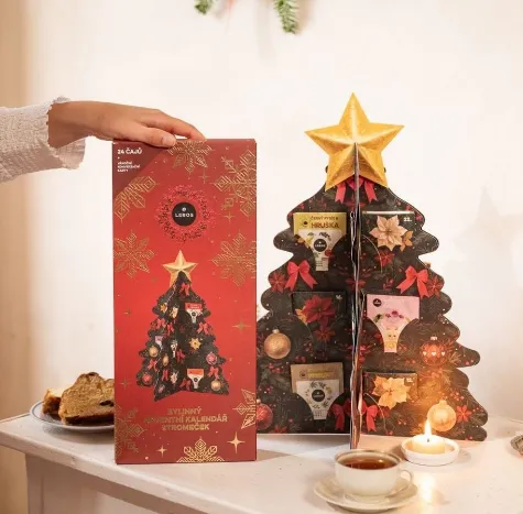 Leros Bylinný adventní kalendář stromeček