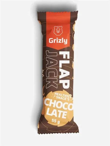 GRIZLY Flapjack čokoláda, 55g
