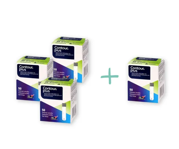 Proužky Contour Plus 3+1 zdarma