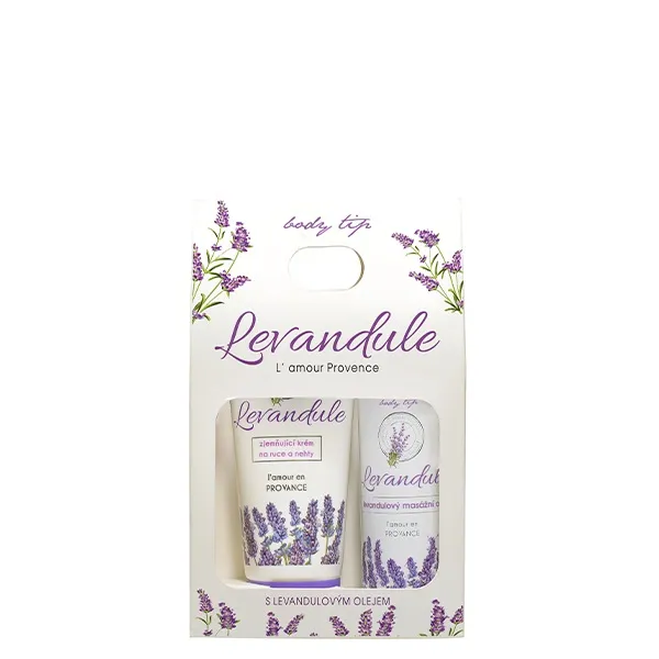 Dárková sada Levandule Premium krém+masážní olej