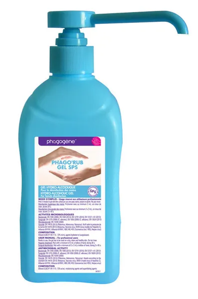 Phago rub gel SPS 500ml s pumpičkou