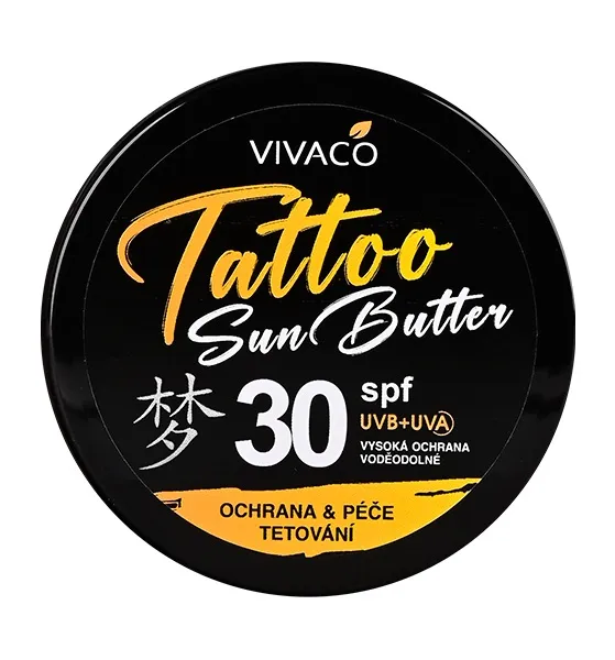 Opalovací máslo na tetování SPF 30 100ml
