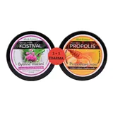 DUOPACK bylinná mast kostival + bylinná mast propolis Herb Extract 2x75ml