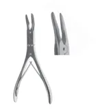 Dalia Kleinert-kurtz kostní kleště, 150 mm, zakřivené čelisti ,2.0x13.0mm