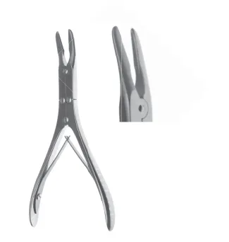 Dalia Kleinert-kurtz kostní kleště, 150 mm, zakřivené čelisti ,2.0x13.0mm