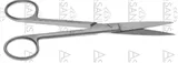 Chirurg.  nůžky rovné ostré/ostré,145 mm
