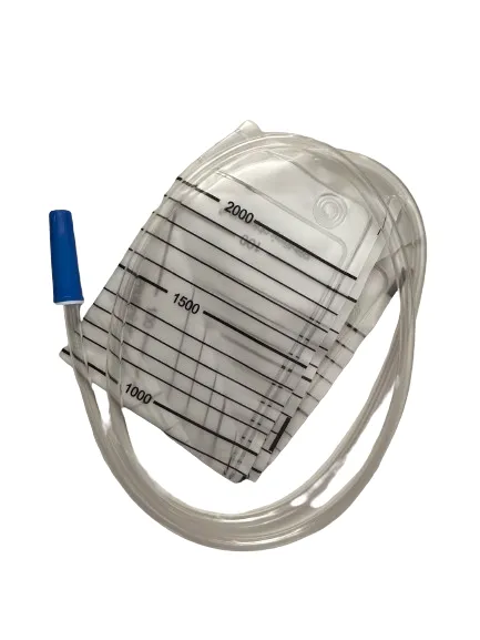 Sáček močový bez výpusti se zpětným ventilem, 90 cm, 2000 ml