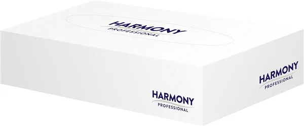Kosmetické kapesníky Harmony 2-vrstvé, celulóza, 100 ks
