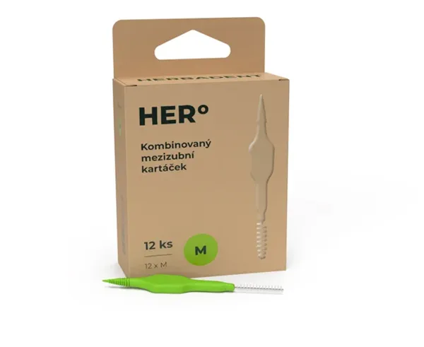 HERBADENT HER mezizubní kartáčky, velikost M -12ks