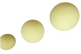 Míč na míčkování, žlutý, průměr 9